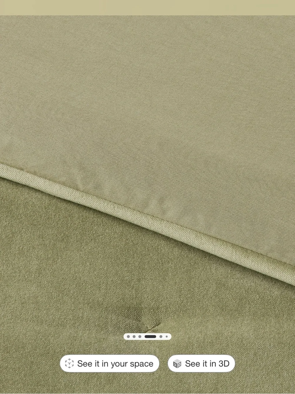 Threshold Olive Green King Comforter/Sham Set - Home Bedding